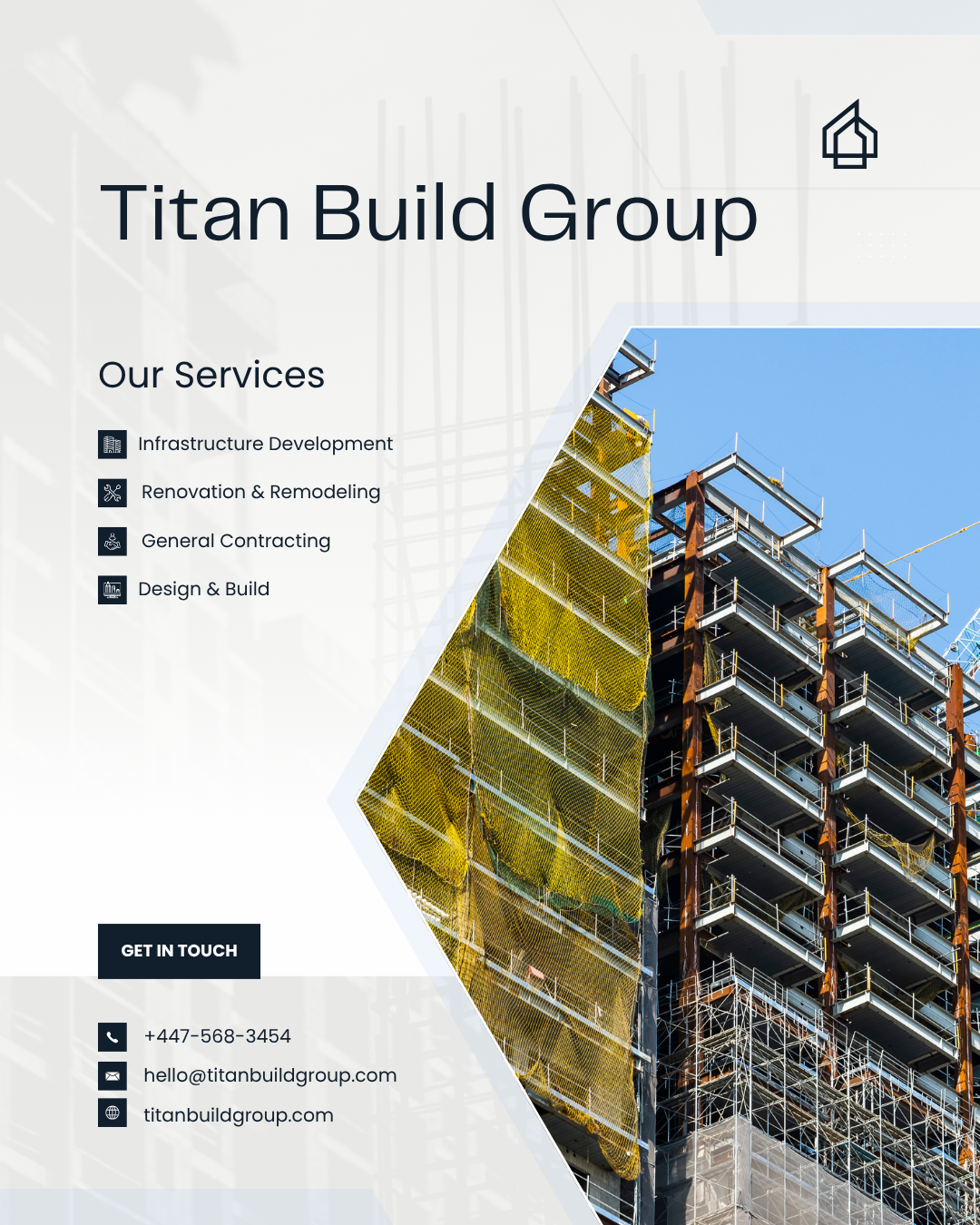 Construction example post 3