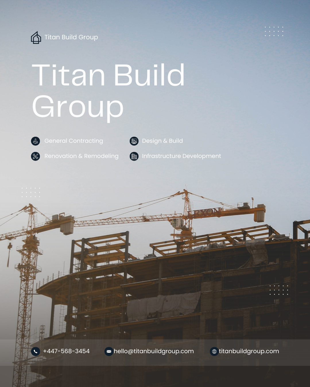 Construction example post 4