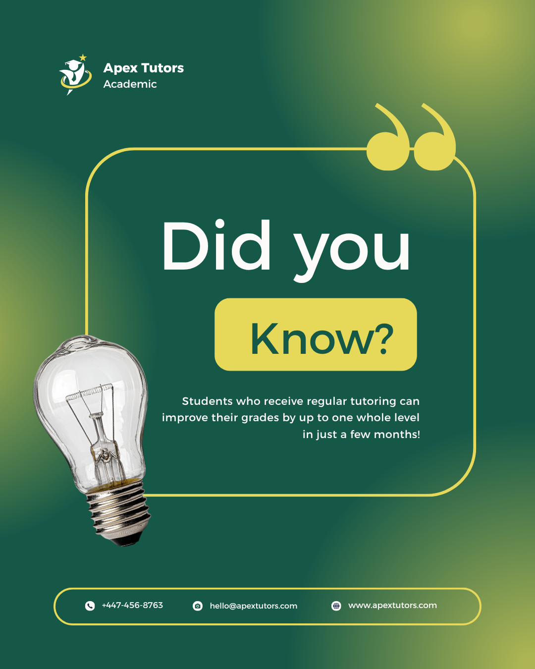 Education example post 1